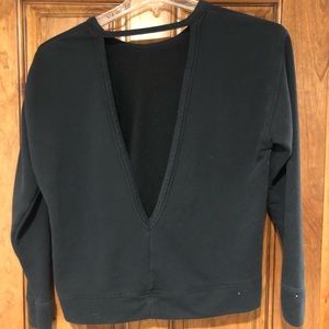 Nike V Neck (back) Hoodie